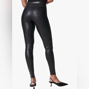 Spanx Faux Leather Leggings Medium